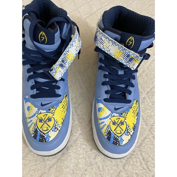 Nike Air Force 1 Mid Premium Michael Vick Collection Royale Blue 2006 Size 12.5 - Picture 3 of 16